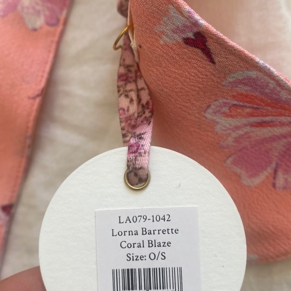 LoveShackFancy Lorna Barette, Coral Blaze - Picture 4 of 6